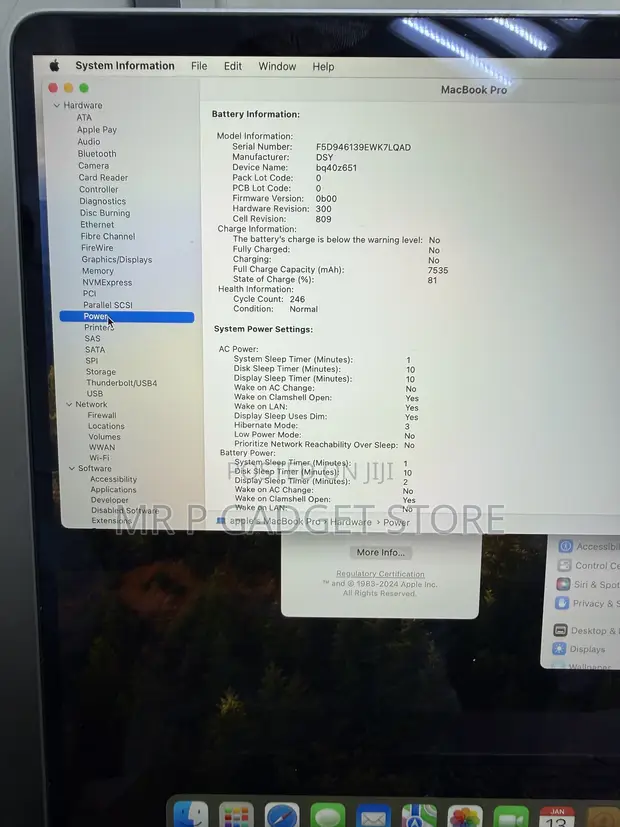 Apple MacBook Pro 2019 16" 32GB RAM Intel Core i9 1TB SSD - 1