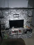Used TV Console - Gray - 2