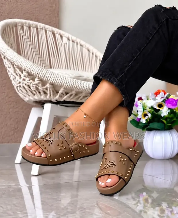 Christian Louboutin High Quality Ladies Slippers - 1