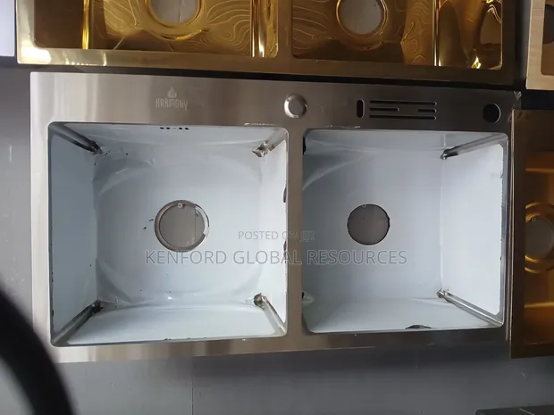 Master Brand Handmade Kitchen Sink (2 Bowls) - 1