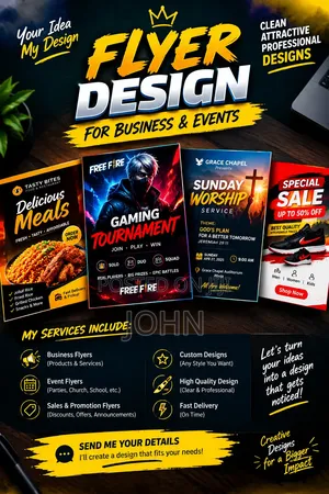 Professional Flyer Design for Business Events