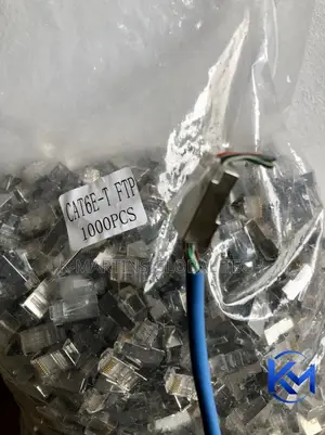 CAT6 Shielded Pass Through RJ45 Connectors (1000pcs)