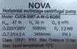 Nova 3hp Multistage Centrifugal Water Pump - 1