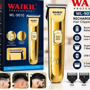 Waikil WL-9010 Rechargeable Professional T-Blade Hair Clipper