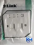 D-Link Single/Double Port RJ45 Cat6 Network Faceplate - 3