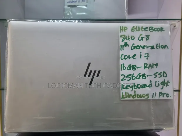 HP EliteBook 840 G8 Laptop - 11th Gen i7, 16GB RAM, 256GB SSD - 1