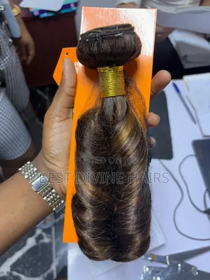 Packet Hair Bounce Human Hair (SC) Piano Color