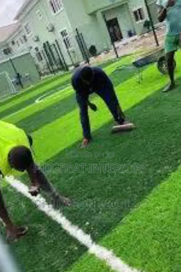 Football Grass 50mm Double Color Artificial - 1