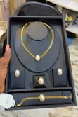 Titanium Steel Kayan Kwalliya: Sarkara, Bangles, Zobe & Sauran 'Yan kunne - 3