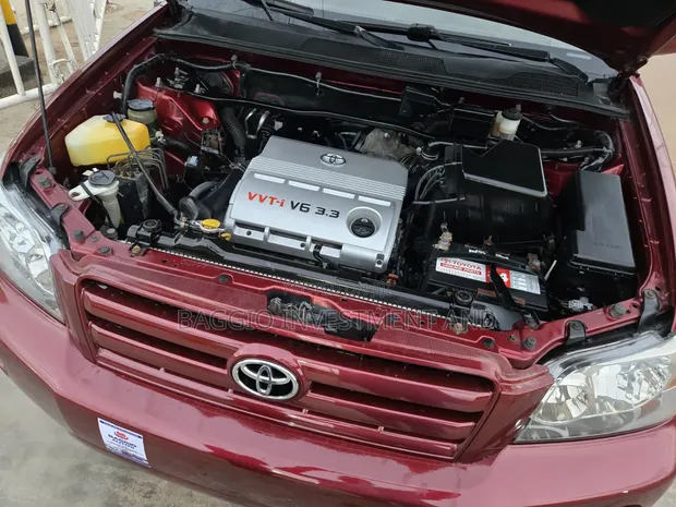 Toyota Highlander 2006 Red - 1