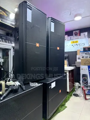 JBL SRX728S Bissa Bissa Subwoofer & SRX725 Cikakkun Magana Masu Magana