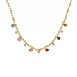 Colored Diamond Ball Necklace - 2