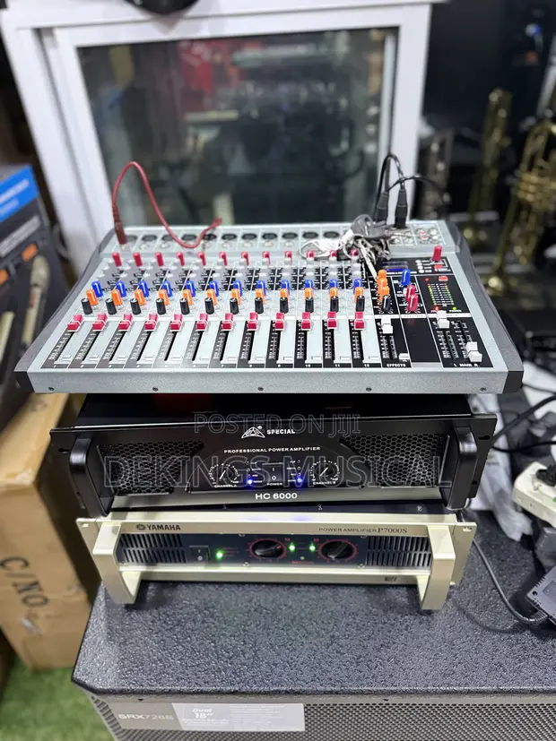 Yamaha CT Console Mixer with Bluetooth (12 Channels) - 1
