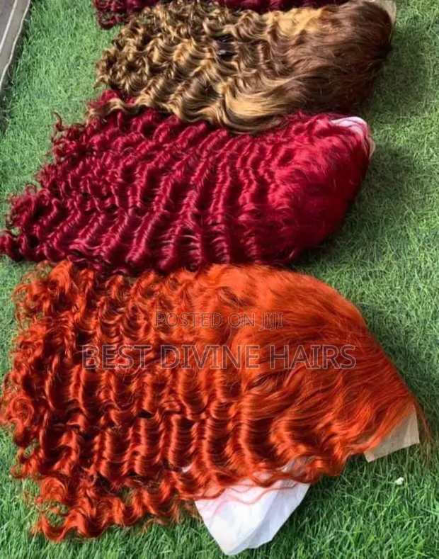 Human Hair Full Closure Deepwave Wig - 1