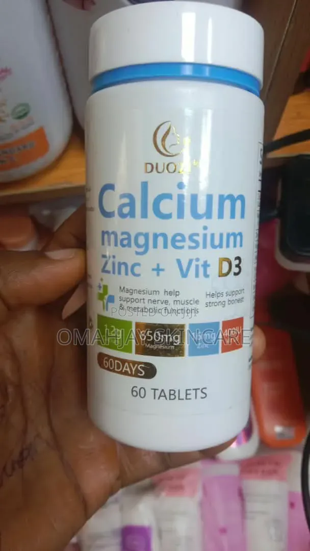 Duozi Calcium, Magnesium, Zinc + Vitamin D3 Tablets - 1