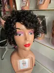 100% Human Hair - 6 Inches, Natural Color - 3