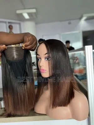 5x5 HD Lace Full Closure Gashin Mutum