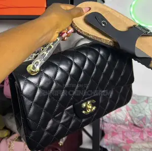 Chanel Bag and Slippers Set