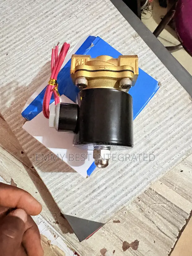 Brand New Brass Electric Solenoid Valve - 1