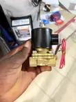 Brand New Brass Electric Solenoid Valve - 2