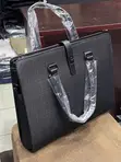 Spacious Large Laptop Bag - Genuine & Faux Leather - 2