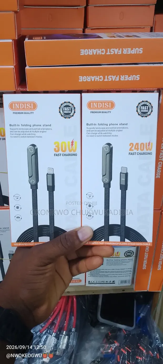Cords of Steel Black Charging Cable - 1