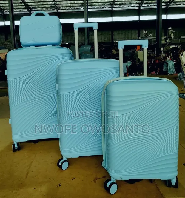 3-in-1 Premium Travel Luggage Set - Ash - 1