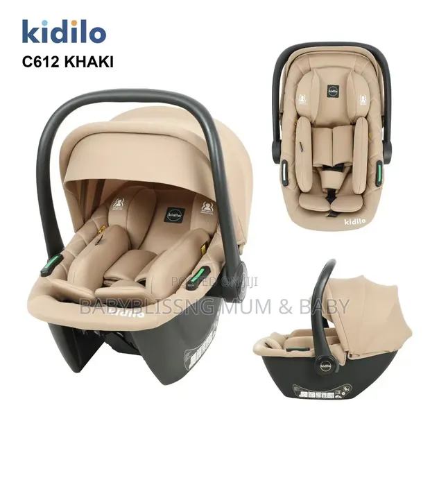 Kidilo Padded Infant Carriage/Car Seat - 1