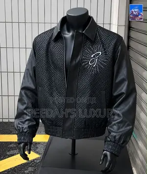 Reedahs Luxury MINE Star Collar Leather Jacket