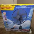 Qasa 18" Rechargeable Pedestal Fan - Brand New - 1