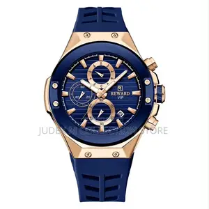 Rewardvip Analog Quartz Chronograph Watch