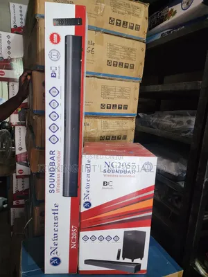 Newcastle Solid Bass 500W 2.1Ch Sound Bar with Subwoofer