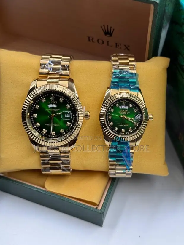 New Rolex Couple Wrist Watches - 1