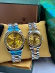 New Rolex Couple Wrist Watches - 3