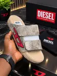 Diesel Sa-Mayah Double Strap Velcro Slides - 2