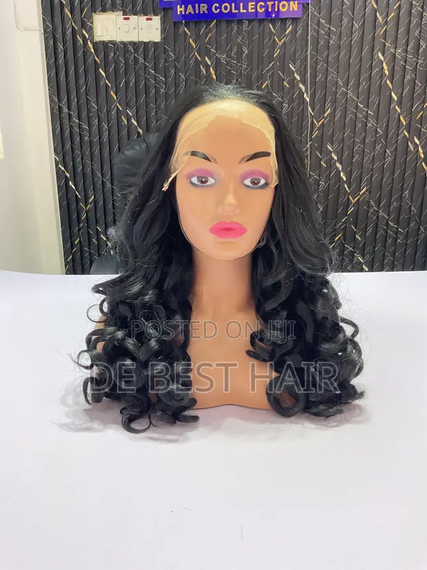 Gashin Gyale Mai Inganci 18" Full Frontal - Launi na Halitta - 1