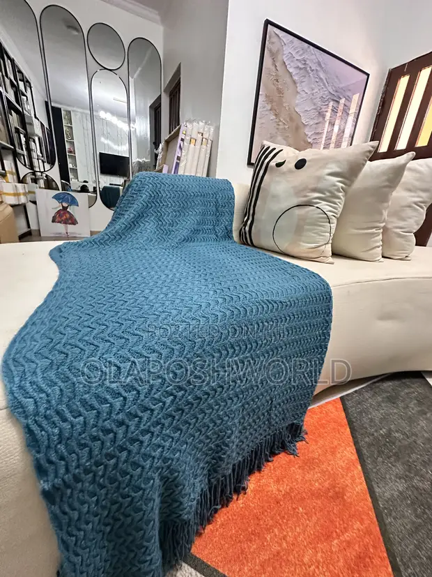 Patterned Design Sofa Throw - 120cm x 180cm - 1
