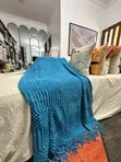 Patterned Design Sofa Throw - 120cm x 180cm - 2