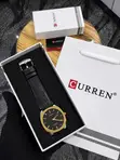 New Cartier Curren Leather Strap Chronograph Watch - 4