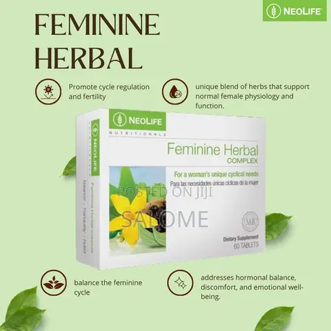 Feminine Herbal Complex (60 Tablets) - Hormonal Balance - 1