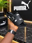 Puma Suede Buckle Mule Slippers - 1