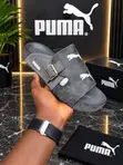 Puma Suede Buckle Mule Slippers - 5