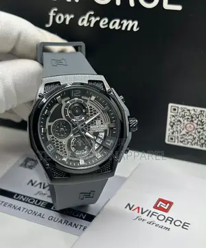 Naviforce Chronograph Rubber Watch