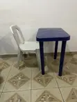 Durable Plastic Table and Chair Set - 1