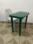 Durable Plastic Table and Chair Set - 2