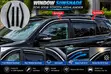 2008 Toyota Highlander Original Glass Sunshade Rain Shield Visor - 2