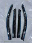 2008 Toyota Highlander Original Glass Sunshade Rain Shield Visor - 3