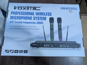 Original Voxmic VM6000U Wireless Microphone System