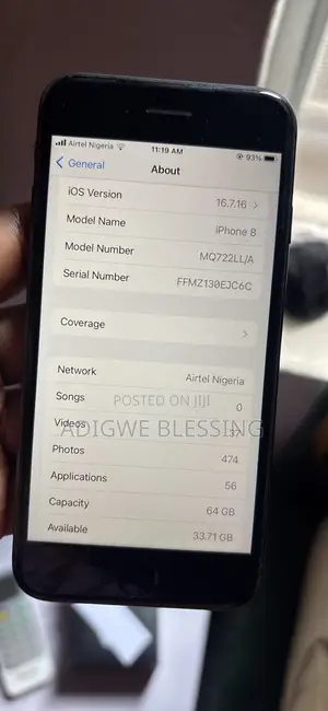 Apple iPhone 8 64GB Black