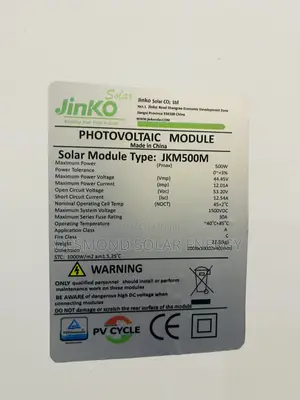 Jinko 500W Solar Panel - Brand New